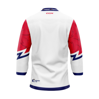 Reprezentacje hokejowe hokejowa koszulka meczowa Czech Republic lev white