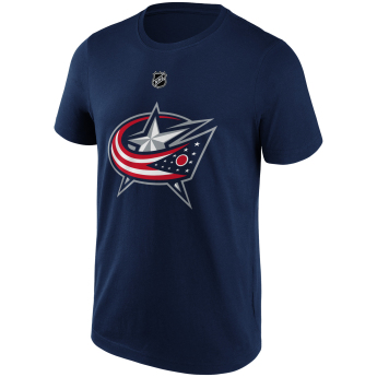Columbus Blue Jackets koszulka męska Patrick Laine #29 Name & Number Graphic navy