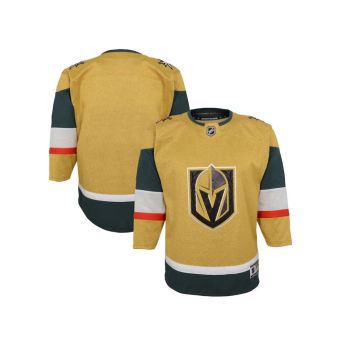 Vegas Golden Knights dziecięca koszulka meczowa Premier Home gold