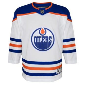 Edmonton Oilers dziecięca koszulka meczowa Premier White Away