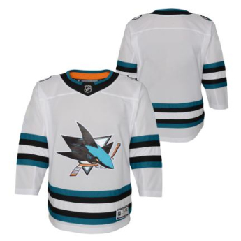 San Jose Sharks dziecięca koszulka meczowa Premier White Away