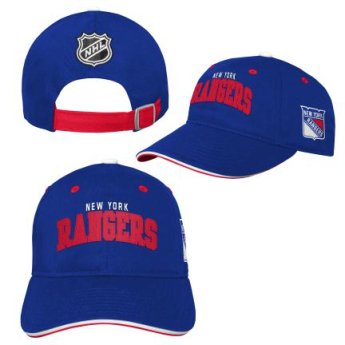 New York Rangers dziecięca czapka baseballowa Collegiate Arch Slouch
