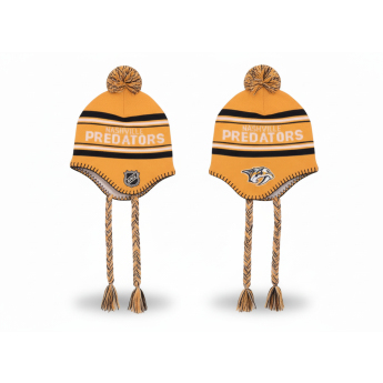Nashville Predators czapka zimowa dziecięca Jacquard Tassel