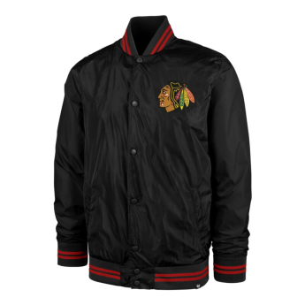 Chicago Blackhawks kurtka męska Core Poly Fill 47 Drift Track Jacket