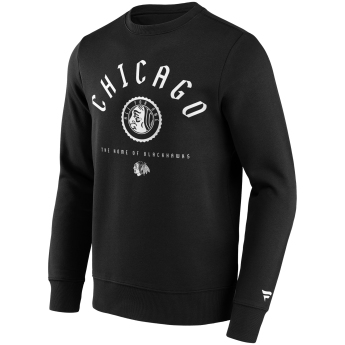 Chicago Blackhawks bluza męska College Stamp Hoodie Sweatshirt black