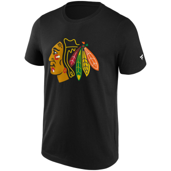 Chicago Blackhawks koszulka męska Primary Logo Graphic T-Shirt black