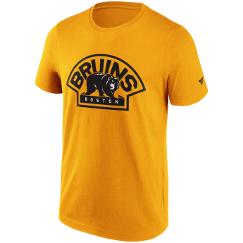Boston Bruins koszulka męska Primary Logo Graphic yellow