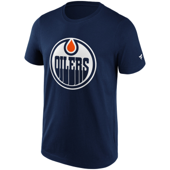 Edmonton Oilers koszulka męska Primary Logo Graphic navy
