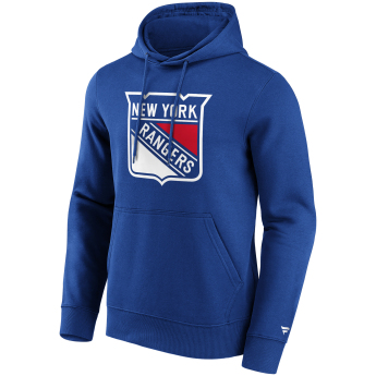 New York Rangers męska bluza z kapturem Primary Logo Graphic Hoodie blue