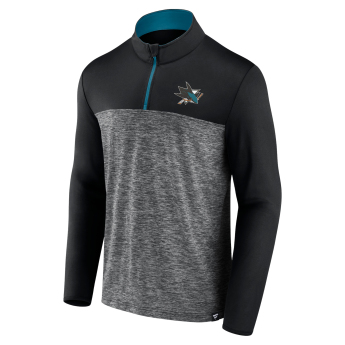 San Jose Sharks bluza męska Iconic Defender 1/4 Zip