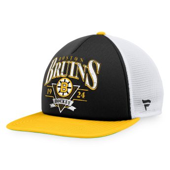 Boston Bruins czapka flat baseballówka True Classic Foam Front Trucker
