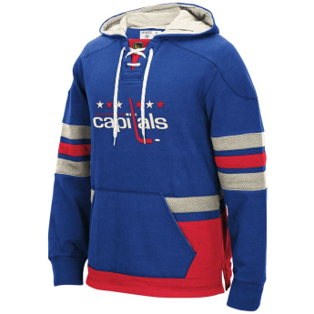 Washington Capitals męska bluza z kapturem 2017 CCM Jersey Pullover Hoodie blue