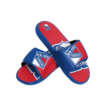 New York Rangers kapcie męskie Colorblock Slipper