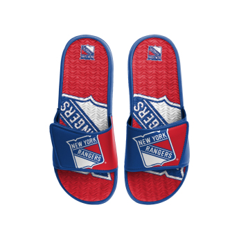 New York Rangers kapcie męskie Colorblock Slipper