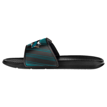 San Jose Sharks kapcie męskie Legacy Velcro Sport Slide Slipper