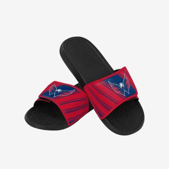 Washington Capitals kapcie męskie Legacy Velcro Sport Slide Slipper