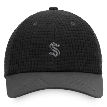 Seattle Kraken czapka baseballówka NHL Authentic Pro Black Ice Unstructured