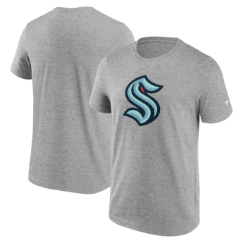 Seattle Kraken koszulka męska Primary Logo Graphic T-Shirt Sport Gray Heather