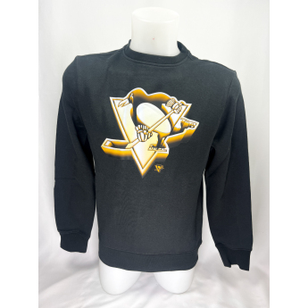 Pittsburgh Penguins bluza męska Chrome Graphic Crew Sweatshirt Black