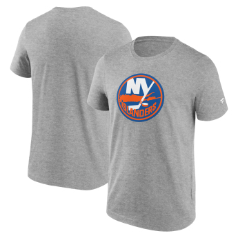 New York Islanders koszulka męska Primary Logo Graphic Sport Gray Heather