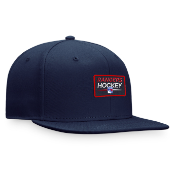 New York Rangers czapka flat baseballówka Authentic Pro Prime Flat Brim Snapback navy