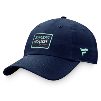 Seattle Kraken czapka baseballówka Authentic Pro Prime Graphic Unstructured Adjustable navy
