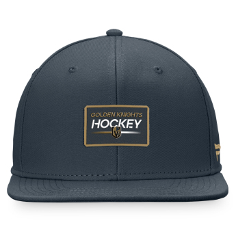 Vegas Golden Knights czapka flat baseballówka Authentic Pro Prime Flat Brim Snapback grey