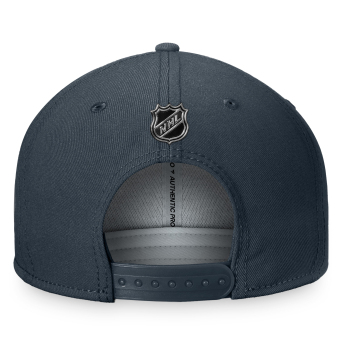 Vegas Golden Knights czapka flat baseballówka Authentic Pro Prime Flat Brim Snapback grey