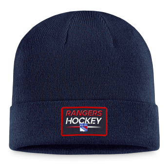 New York Rangers czapka zimowa Authentic Pro Prime Cuffed Beanie navy