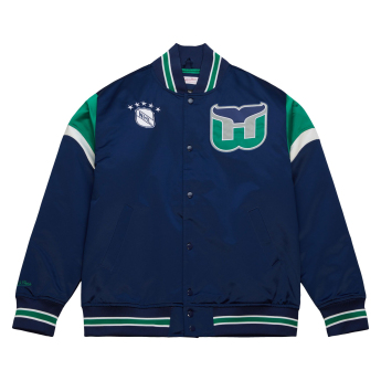 Hartford Whalers kurtka męska NHL Heavyweight Satin Jacket