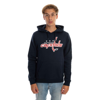 Washington Capitals bluza męska Imprint 47 BURNSIDE Hood Fall Navy