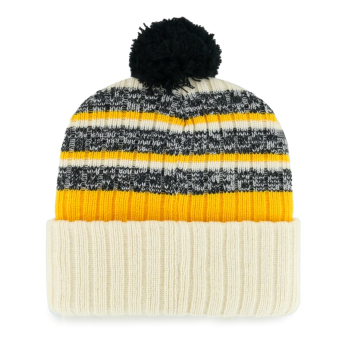 Boston Bruins czapka zimowa Tavern 47 CUFF KNIT Natural
