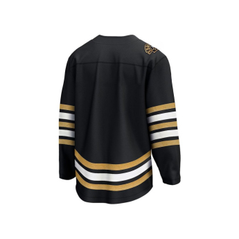 Boston Bruins dziecięca koszulka meczowa Black 100th Anniversary Replica Jersey