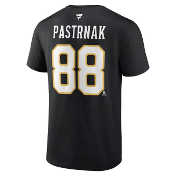 Boston Bruins koszulka męska 100th Anniversary Stack Logo Name & Number
