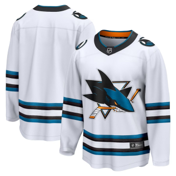 San Jose Sharks hokejowa koszulka meczowa Breakaway Away Jersey White
