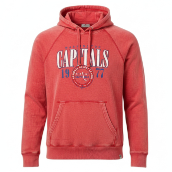 Washington Capitals męska bluza z kapturem A/LS Hoodie red