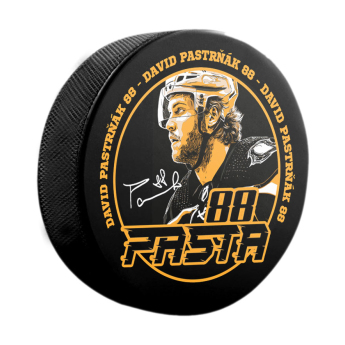 Boston Bruins krążek David Pastrňák #88 PASTA 88 Exclusive Collection