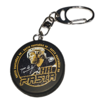 Boston Bruins brelok do kluczy David Pastrňák #88 Exclusive Collection