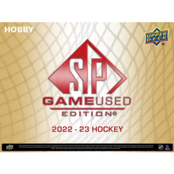 NHL pudełka karty hokejowe NHL 2022-23 Upper Deck SP Game Used Hobby Box