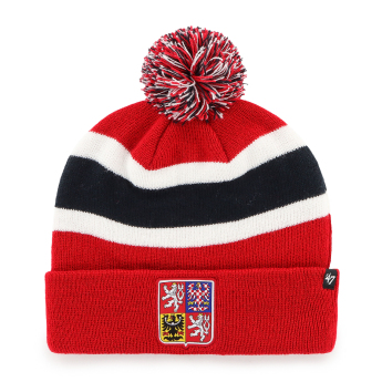 Reprezentacje hokejowe czapka zimowa Czech Republic Breakaway 47 Cuff Knit Red