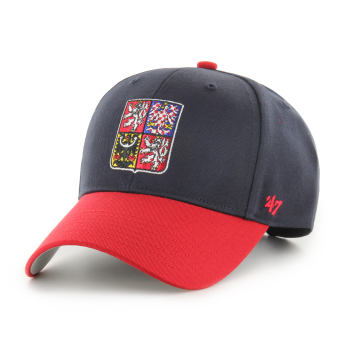 Reprezentacje hokejowe dziecięca czapka baseballowa Czech Republic Replica Basic CT 47 MVP navy