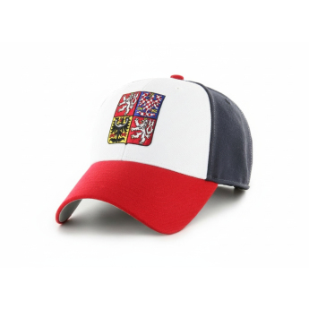 Reprezentacje hokejowe dziecięca czapka baseballowa Czech Republic Replica Basic CT 47 MVP white-navy