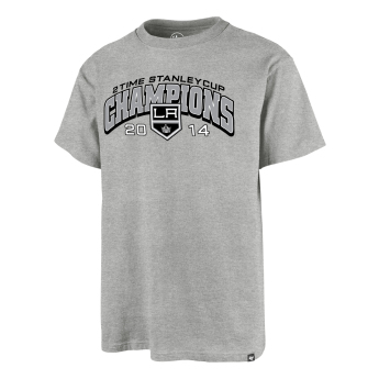 Los Angeles Kings koszulka męska Champions Backer 47 ECHO Tee grey