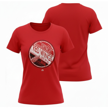 Detroit Red Wings koszulka damska Circle red