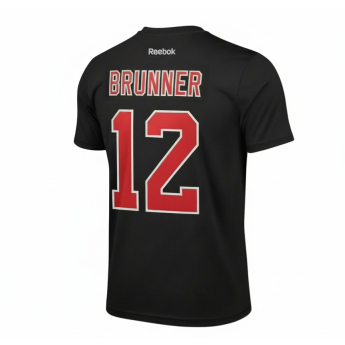New Jersey Devils koszulka męska Damien Brunner #12 black
