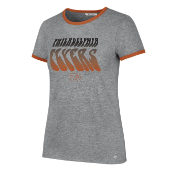 Philadelphia Flyers koszulka damska Letter Ringer grey