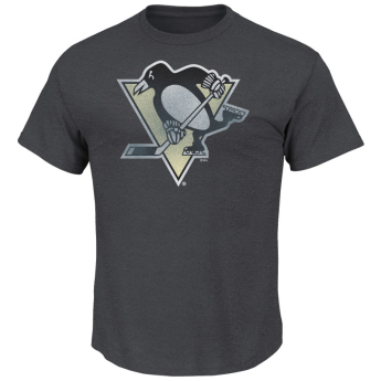 Pittsburgh Penguins koszulka męska Pigment Dyed grey