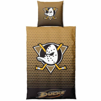 Anaheim Ducks pościel na jedno łóżko Dots