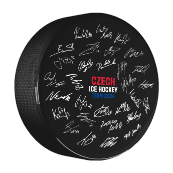 Reprezentacje hokejowe krążek Ice Hockey World Championship Czechia MS 2024 Dueling 26.5.2024 Switzerland vs. Czechia Signature edition