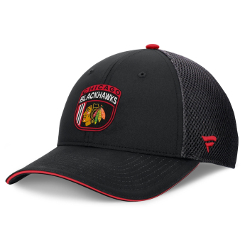 Chicago Blackhawks czapka baseballówka 2024 Draft NHL On Stage Trucker Adjustable Hat